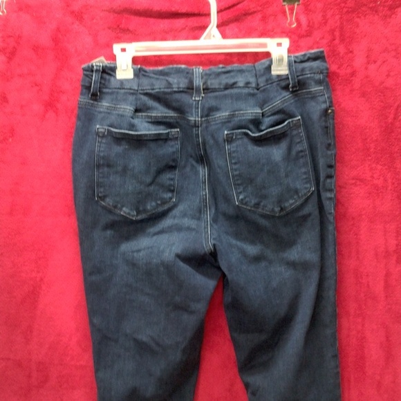 M jeans by Maurices women's size XL Reg straight legs button up 5 pocket - Picture 4 of 8